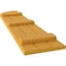 Ekena Millwork Americraft 3-Board (3 Batten) Wood Joined Board-n-Batten Shutters w/ Arch Top, ARW401BQ311X72TUH, PR ARW401BQ311X72TUH - alternate 6